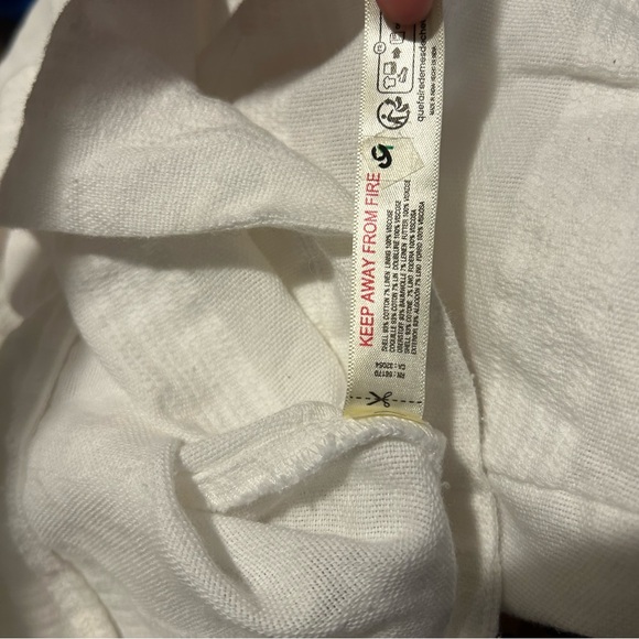 Free People at Leisure Midi Wrap Around Dress White One Strap size S - Picture 11 of 14